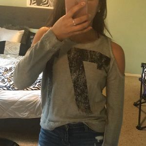 71 cold shoulder top